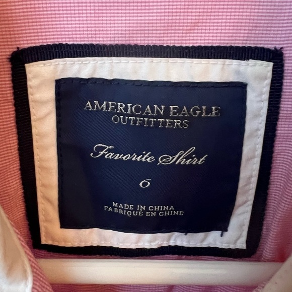 American Eagle Outfitters Favorite Shirt Womens Size 6 Business Casual Career - Picture 2 of 5